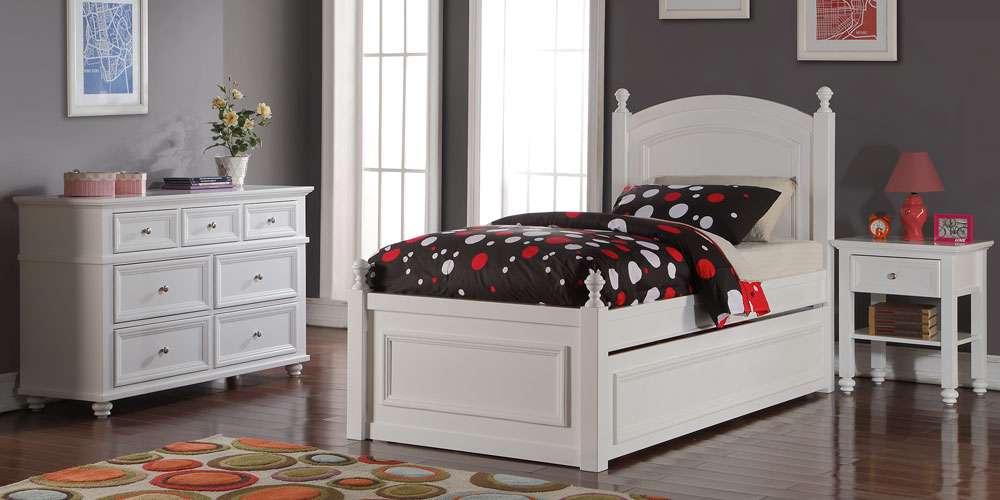 cafe kids trundle bed