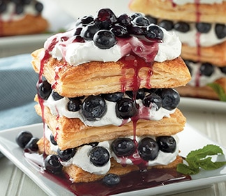 Blueberry Stacks 4 My Boys
