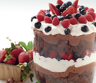 Double Chocolate Chunk Trifle