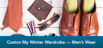 Costco My Winter Wardrobe - Men's Wear