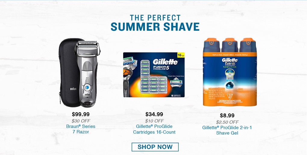 the perfect summer shave