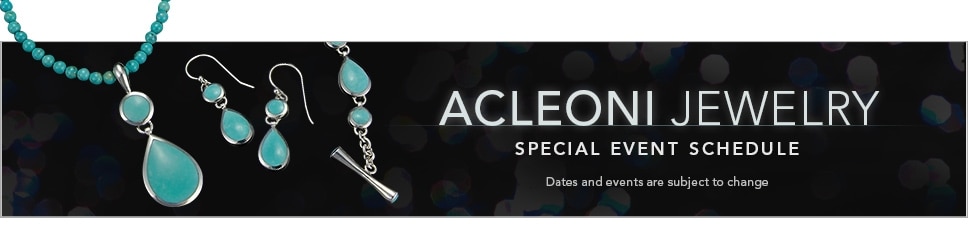Acleoni Jewelry Schedule