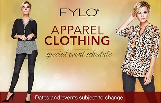 Fylo Apparel Clothing Special Event Schedule. Dates and events subject to change.
